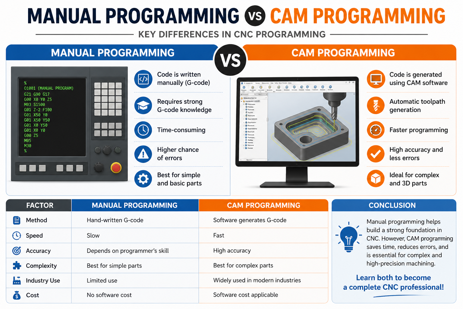 Learn 45 Days VMC Progroming Course